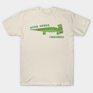 Abigail's Safari Crocodile Lispe T-Shirt